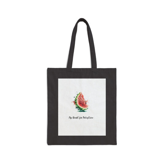 Cotton Canvas Tote Bag